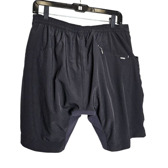 Endura‎ Womens Trekkit Cycling Shorts L Black Padded Breathable Stretch Gorpcore - Picture 2 of 10